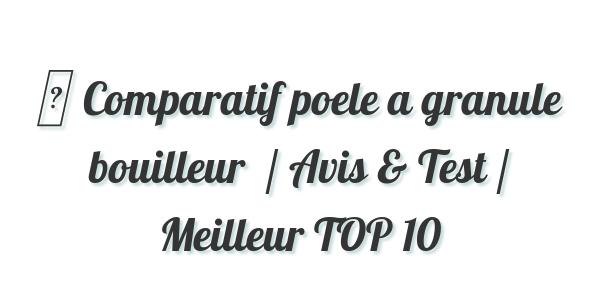 ▷ Comparatif poele a granule bouilleur  / Avis & Test / Meilleur TOP 10